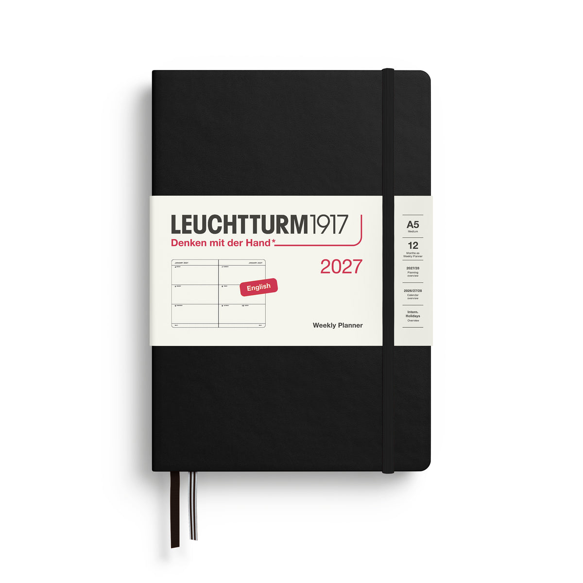 A5 Medium 2027 Weekly Planner - Leuchtturm 1917