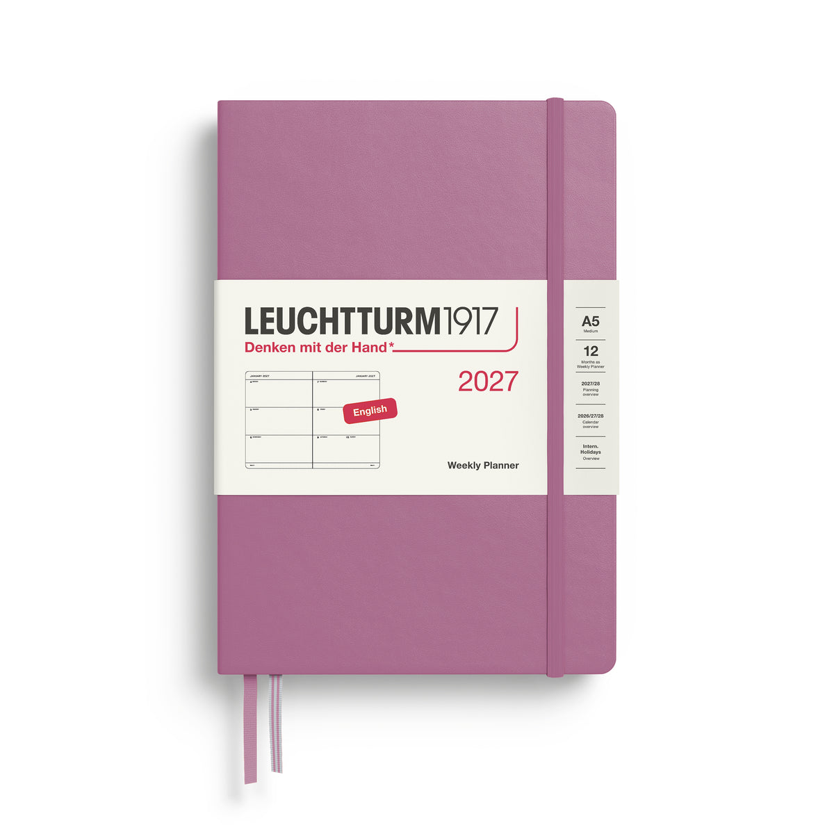 A5 Medium 2027 Weekly Planner - Leuchtturm 1917