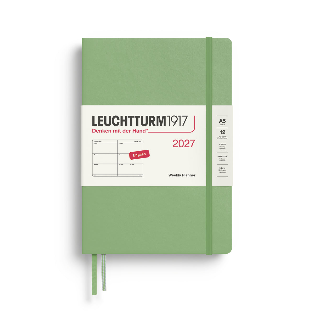 A5 Medium 2027 Weekly Planner - Leuchtturm 1917