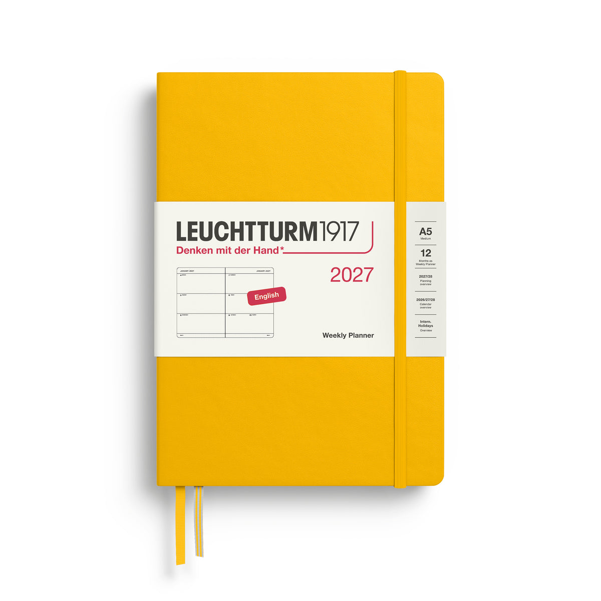 A5 Medium 2027 Weekly Planner - Leuchtturm 1917