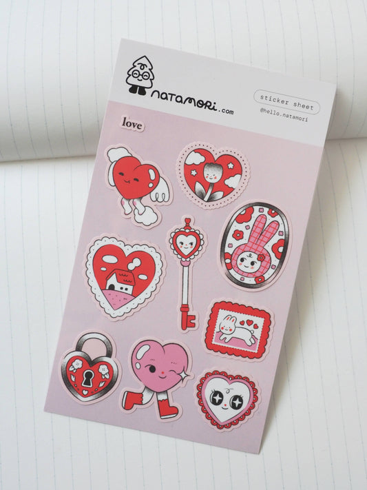 Love • Sticker Sheet