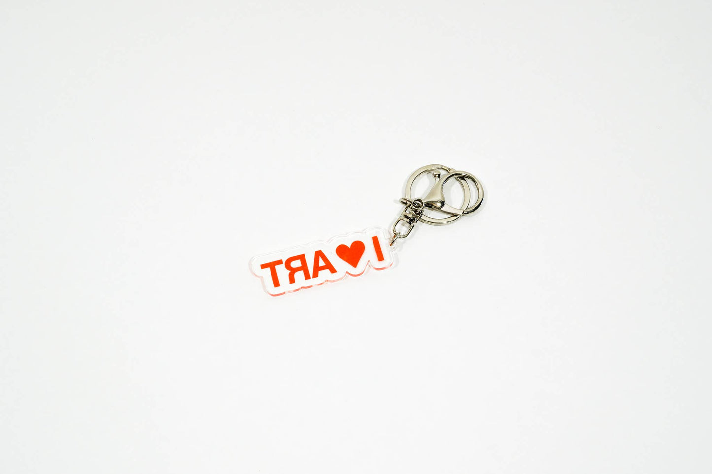 I <3 ART - Recycled Acrylic Keychain
