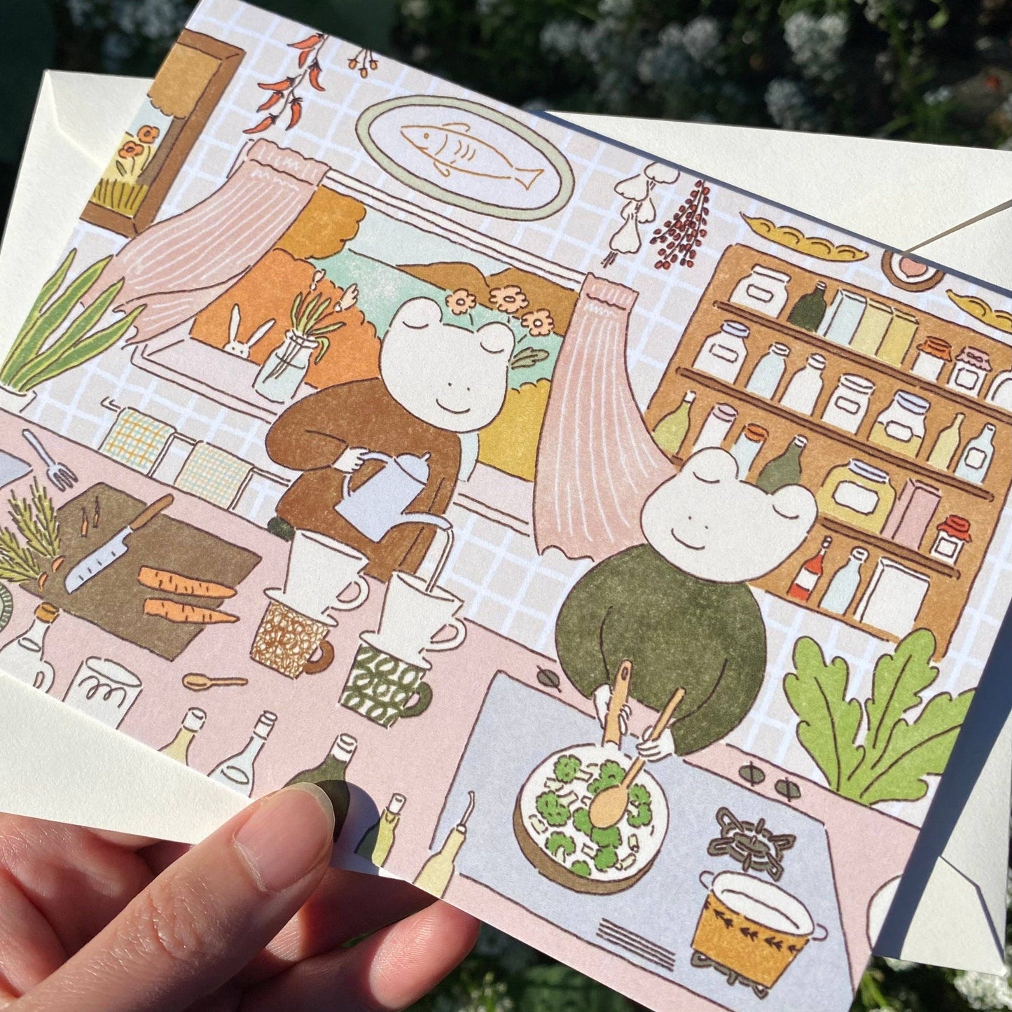 Cozy Kitchen - Just Because Card