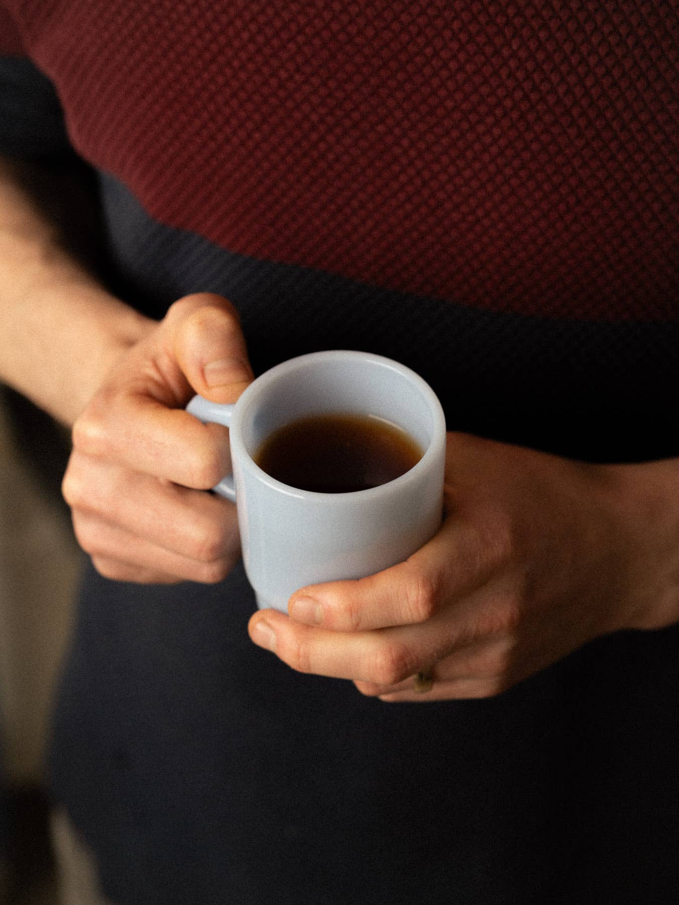 Milk Glass Mug