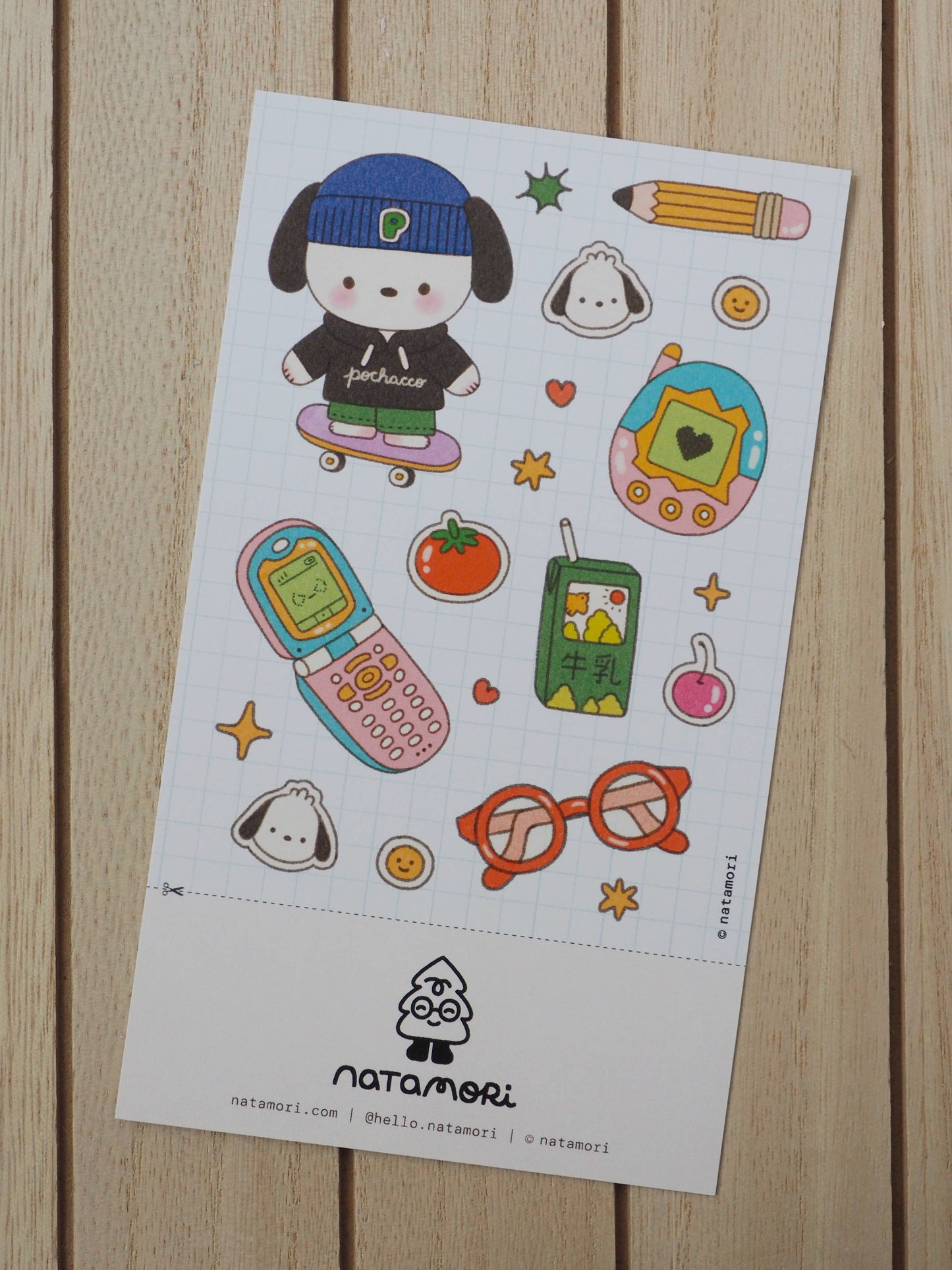 Pochacco - Sticker Sheet