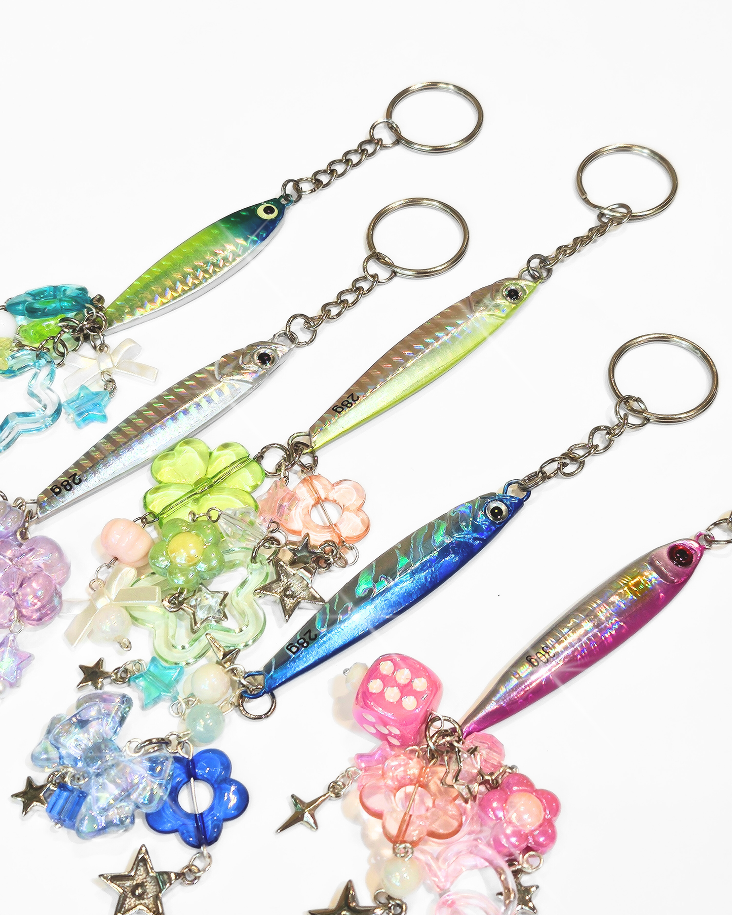 Fish Cluster Keychain