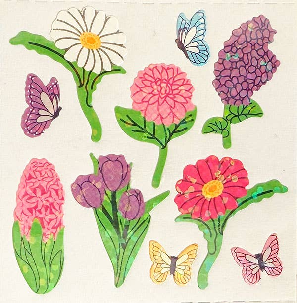 Spring Flowers - Sticker Sheet