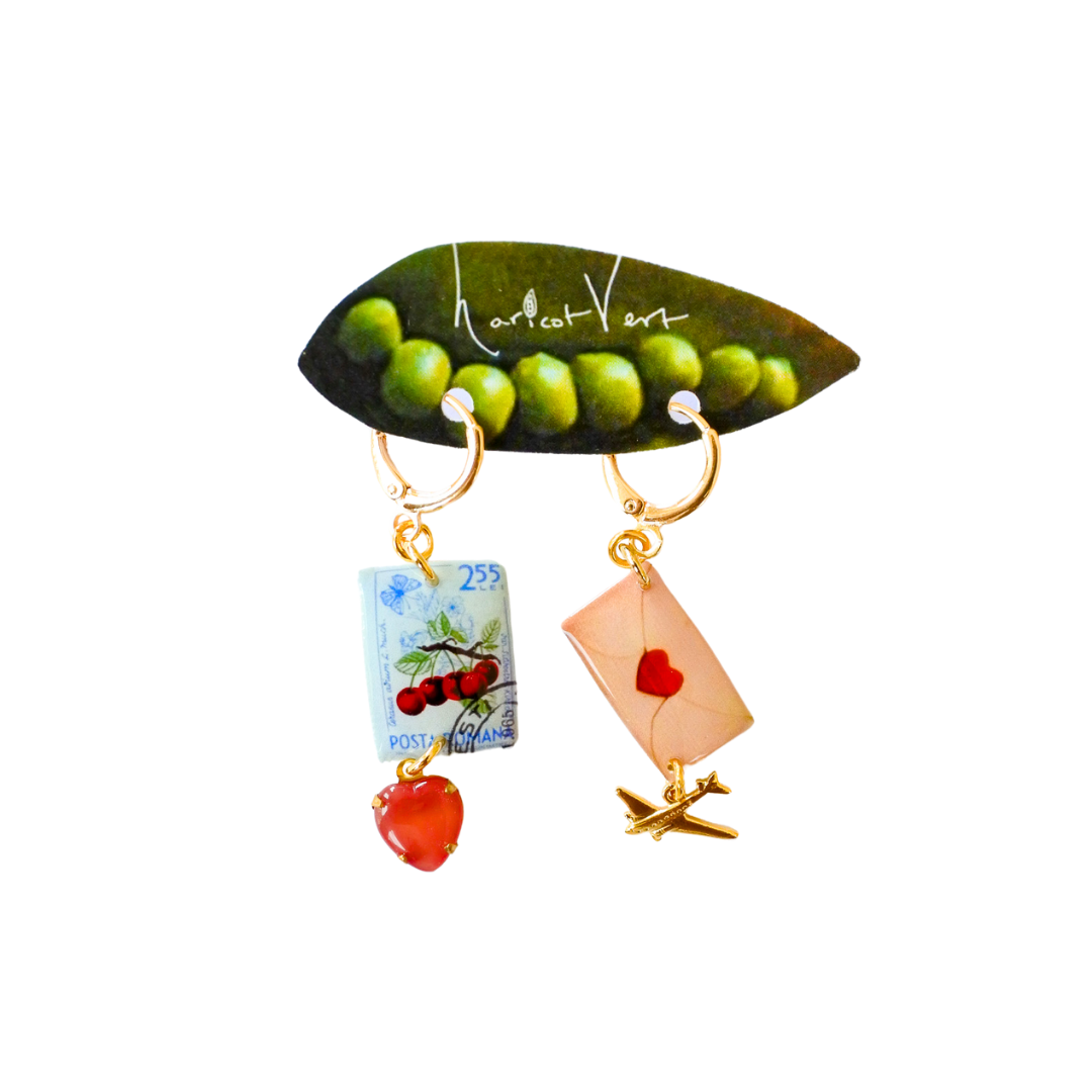 Air Mail Affair - Dangle Earring Set