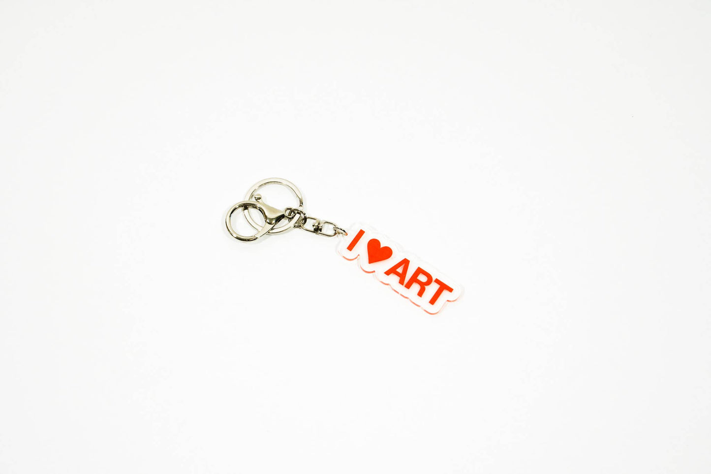 I <3 ART - Recycled Acrylic Keychain