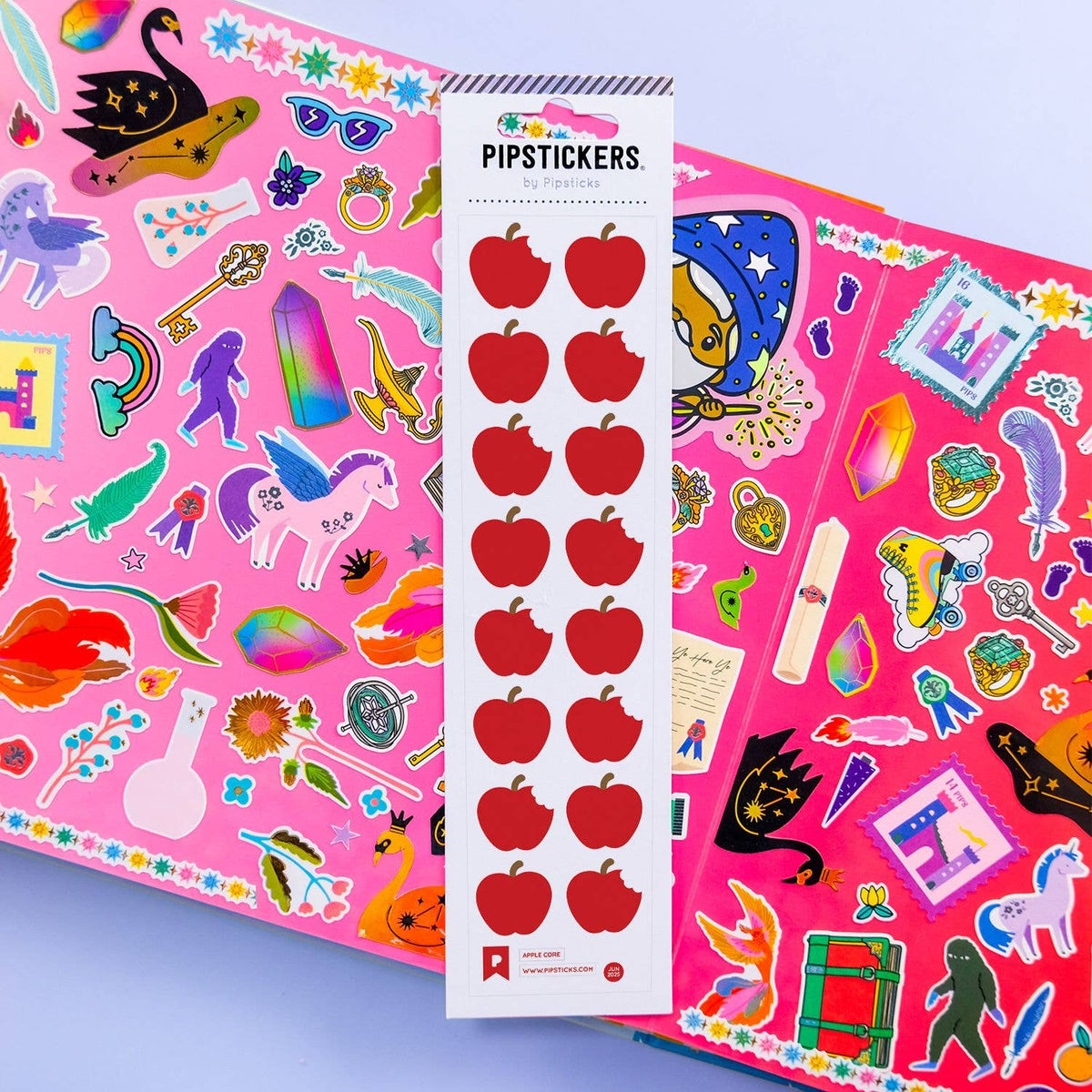Sticker Sheet - Apple Core
