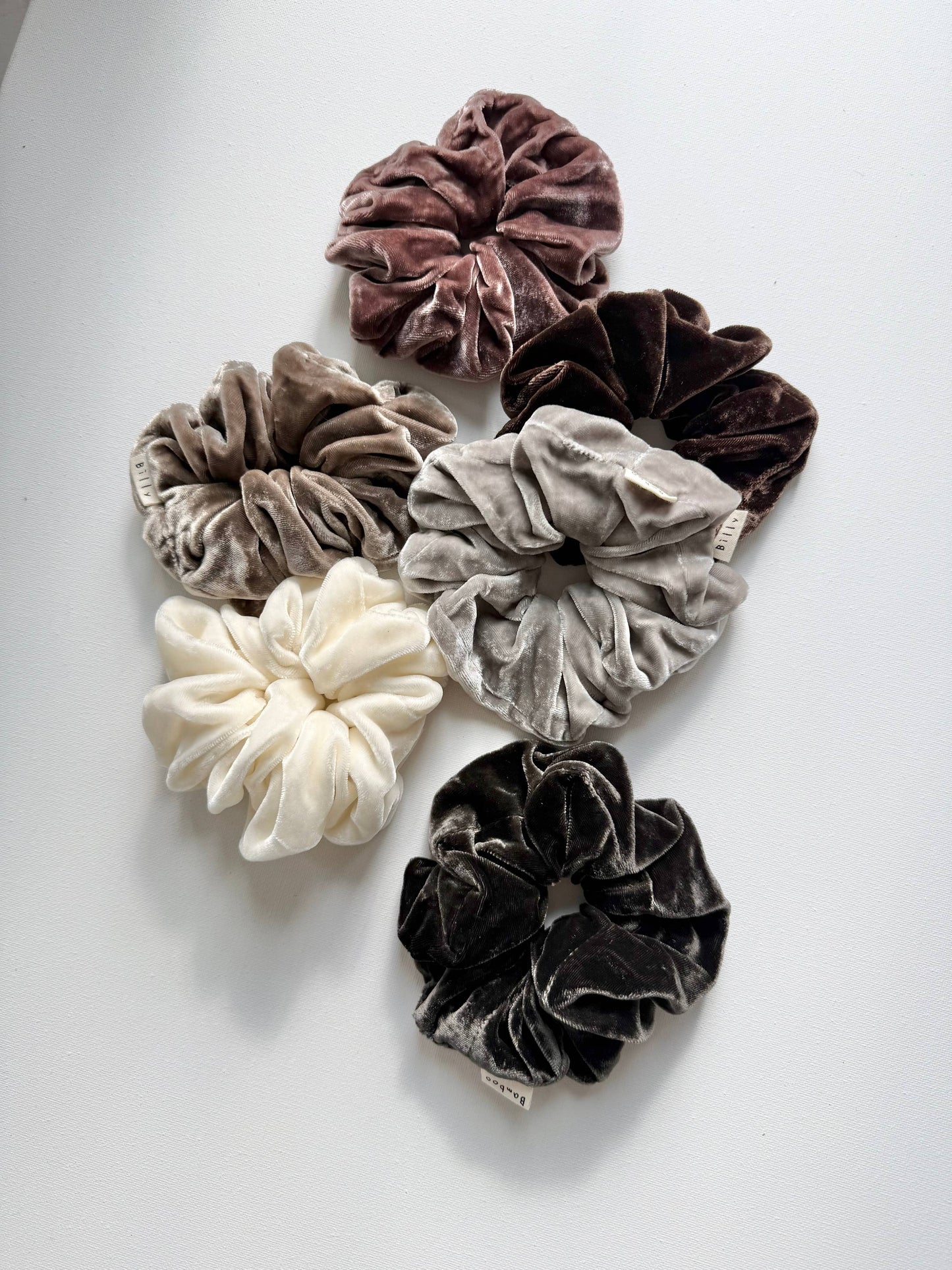 Silk Velvet Scrunchies