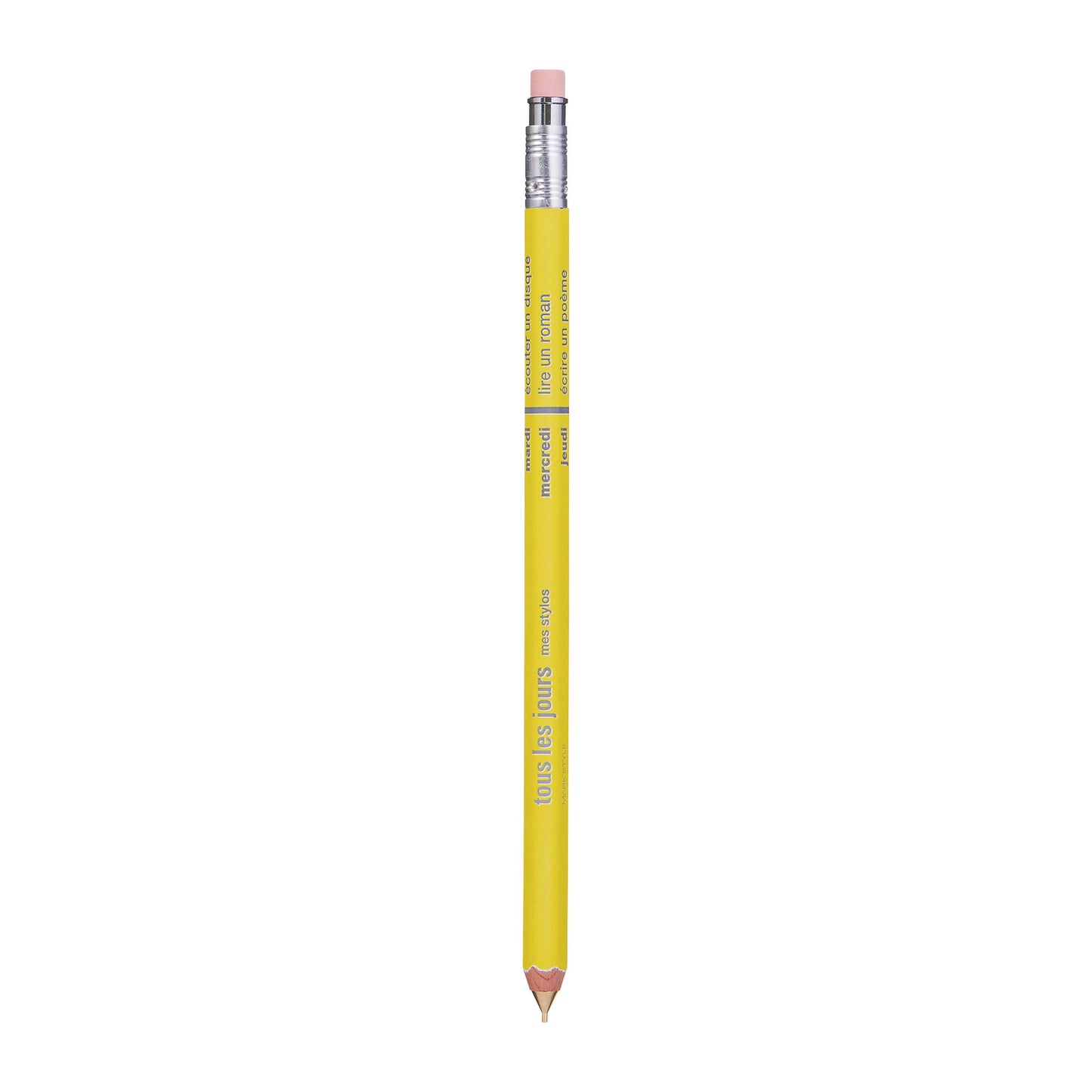 Mechanical Pencil with Eraser - "tous les jours"