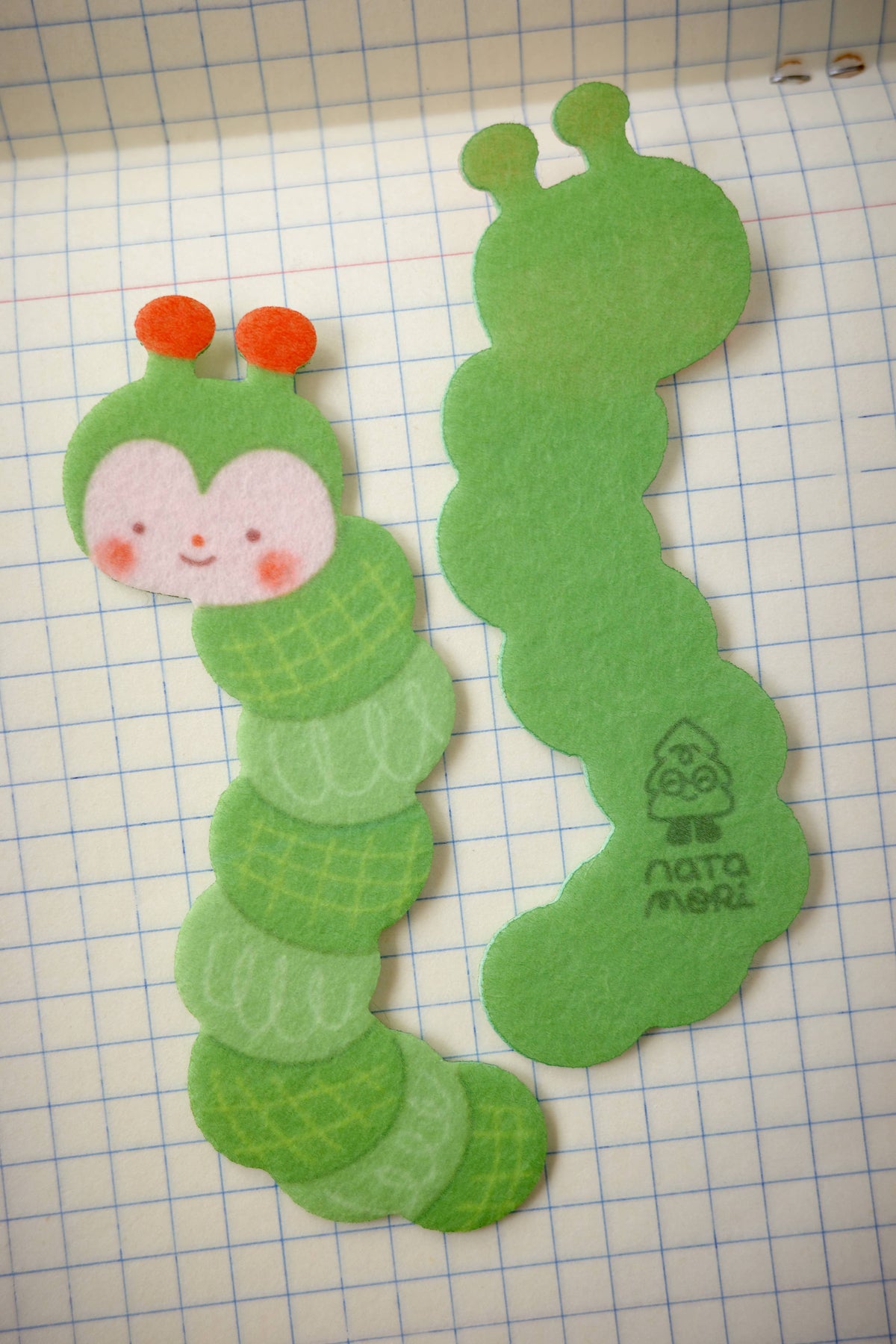 Caterpillar - Felt Bookmark
