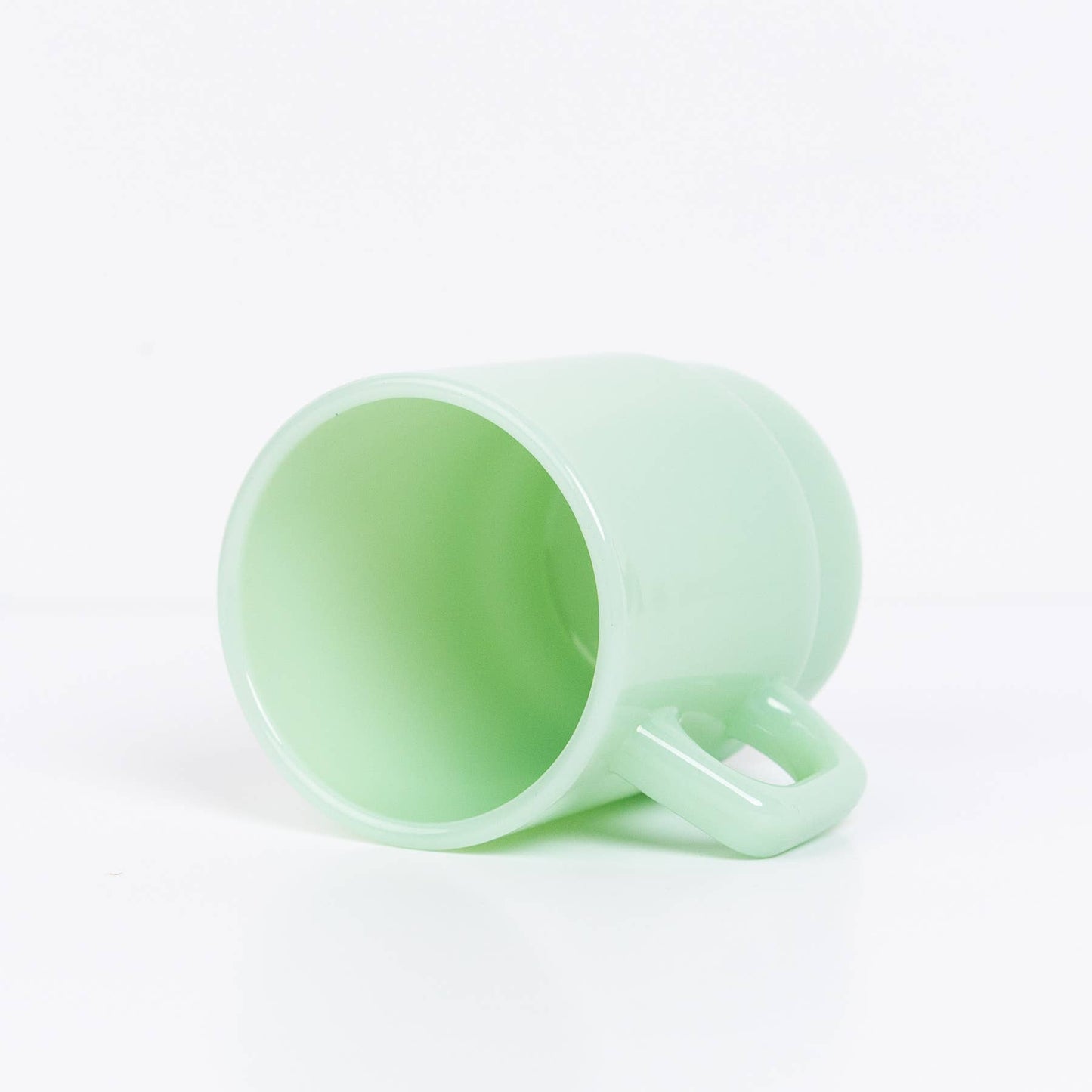 Milk Glass Mug