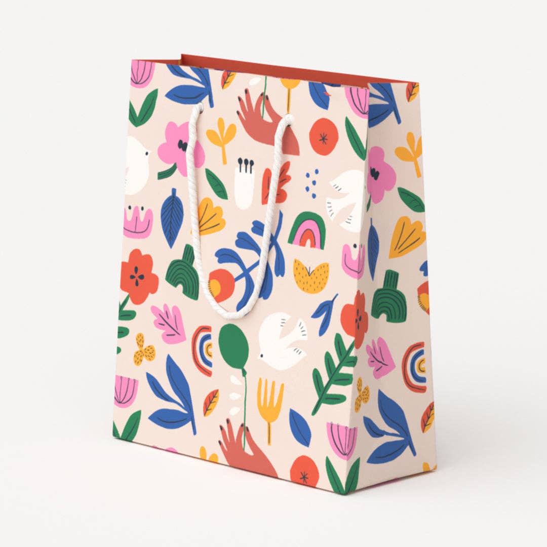Bright Scenes Gift Bag (Large)