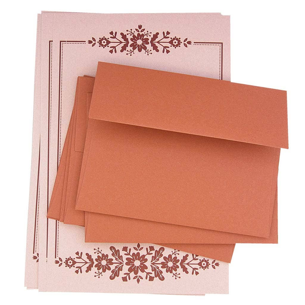Floral - Stationery Set