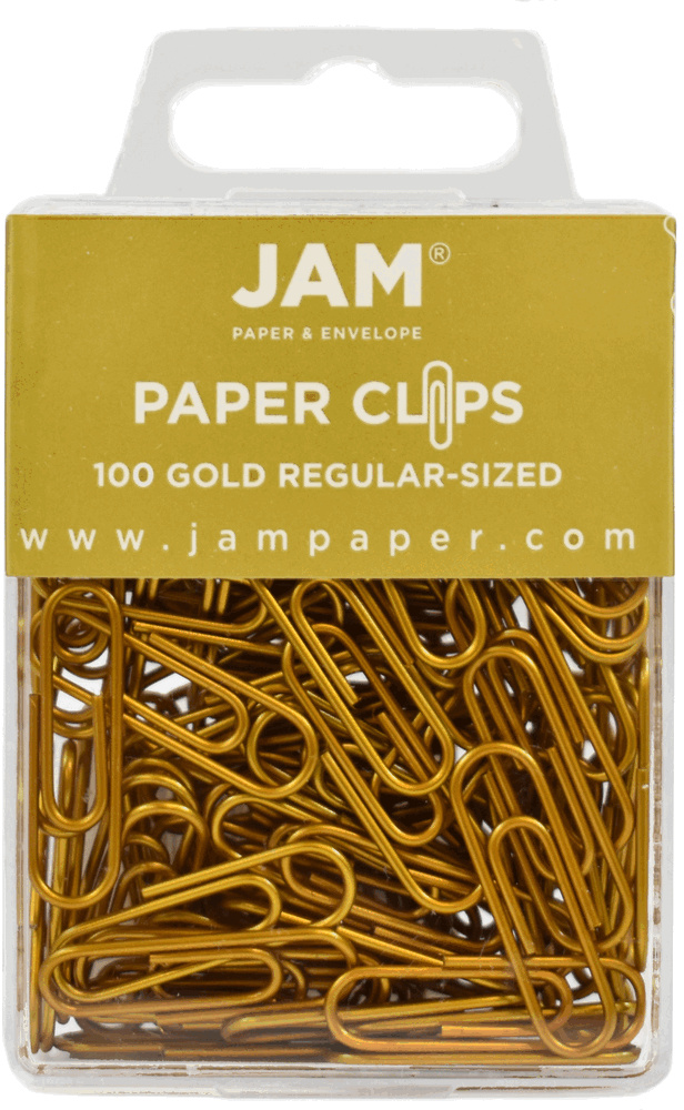 Paper Clips - Gold