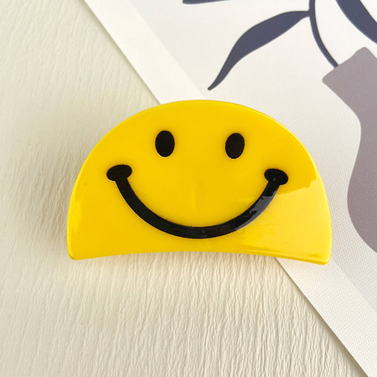 Claw Clip - Smiley Face