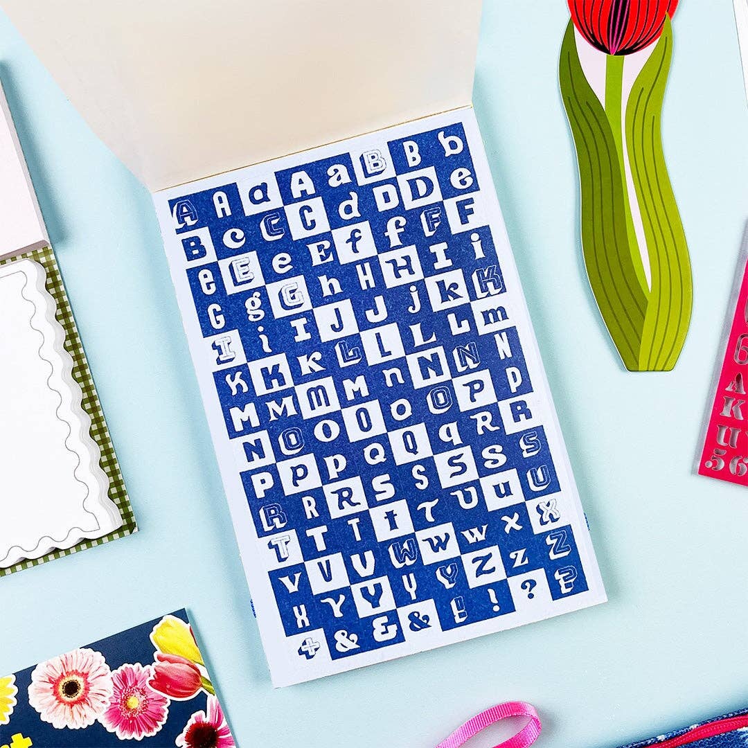 In The Garden - Junk Journal Sticker Book