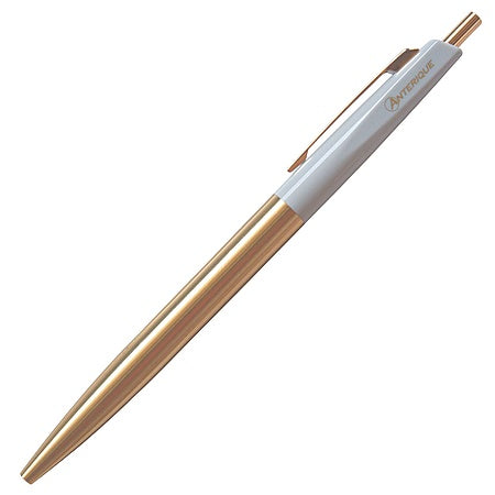 Ballpoint Pen - Anterique Brass Mach Ball Ink (Various Colours)