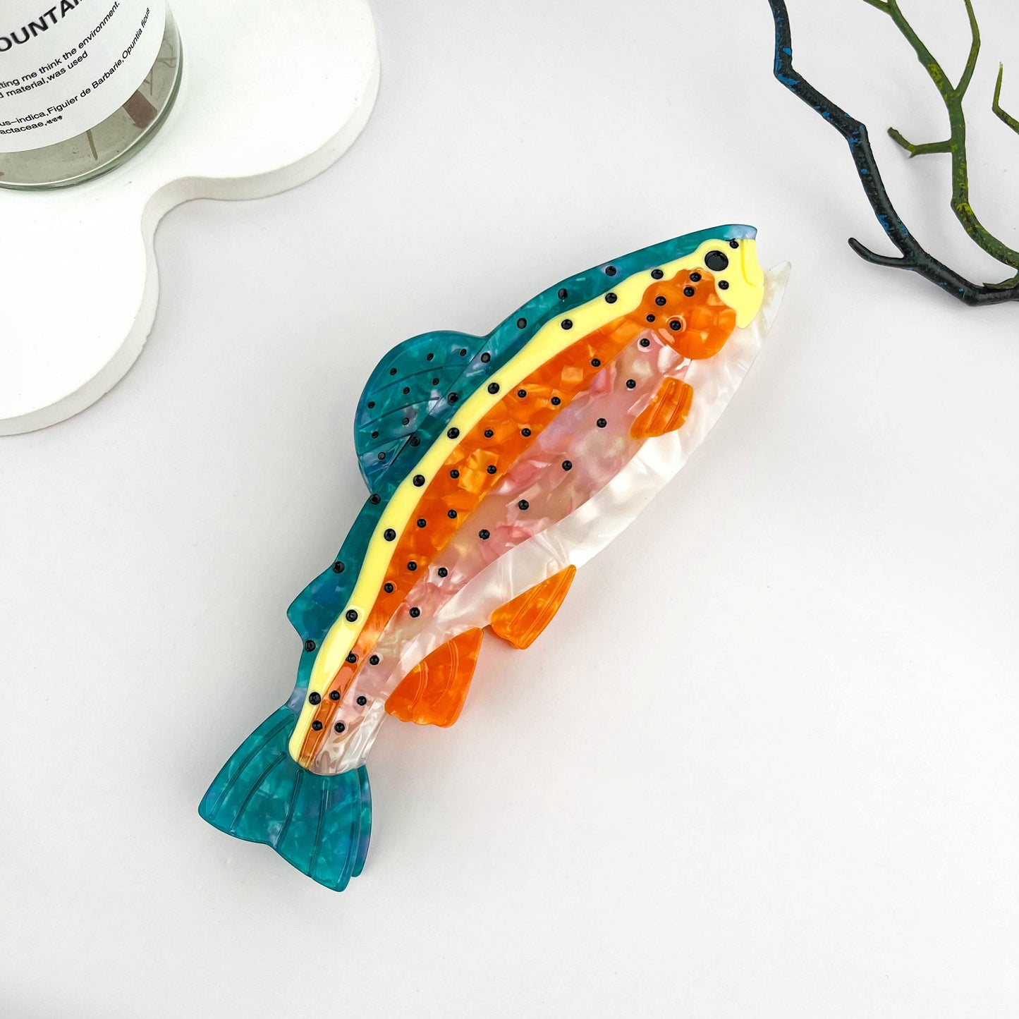 Claw Clip - Rainbow Fish