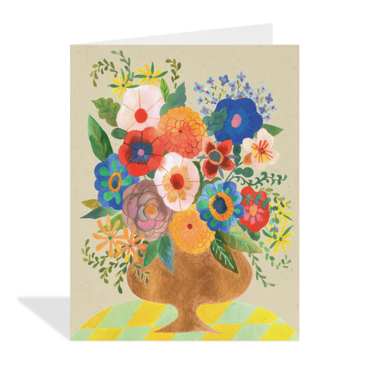 Bunch Of Flowers - Greeting Card