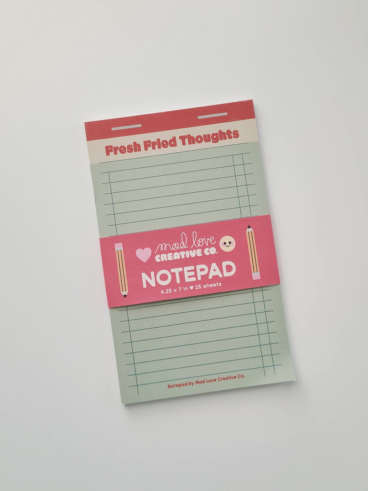 Fresh Fried Thoughts - Notepad
