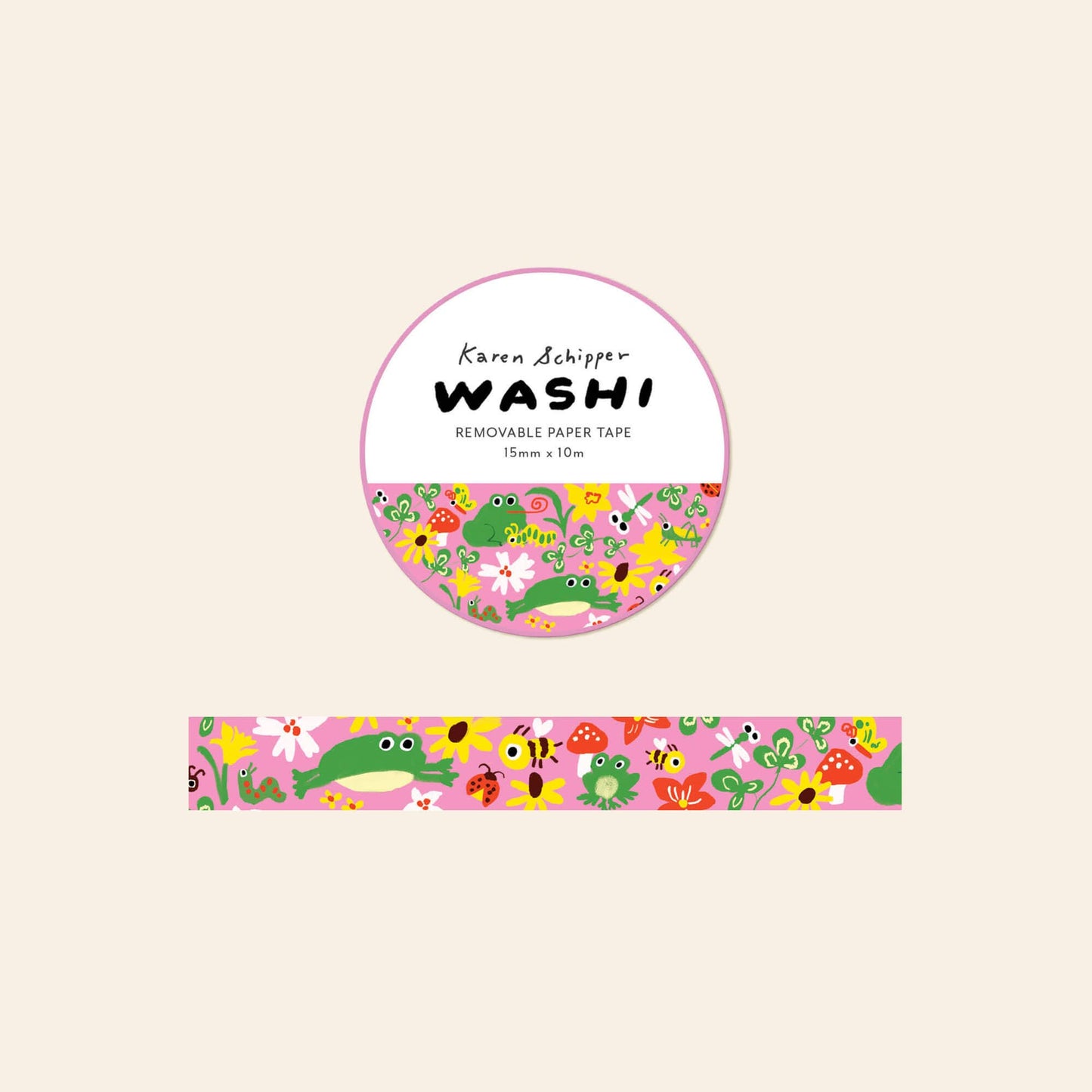 Garden Toad - Washi Tape