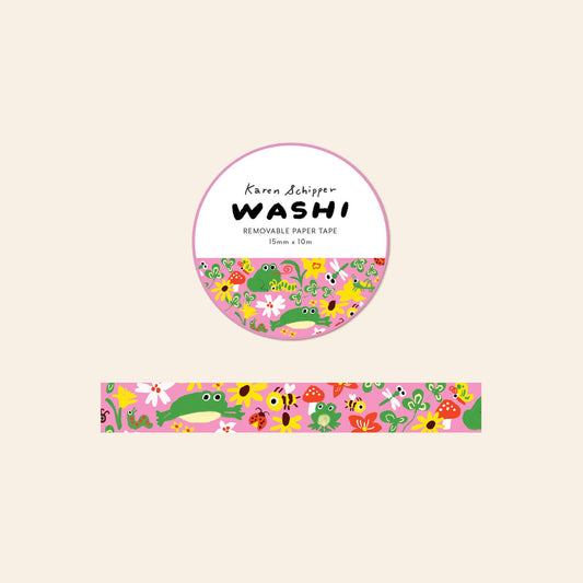 Garden Toad - Washi Tape