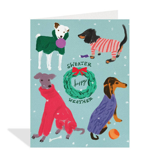 Sweater Weather - Greeting Card