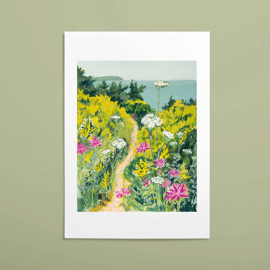 Coastal Path - Lawrencetown Print