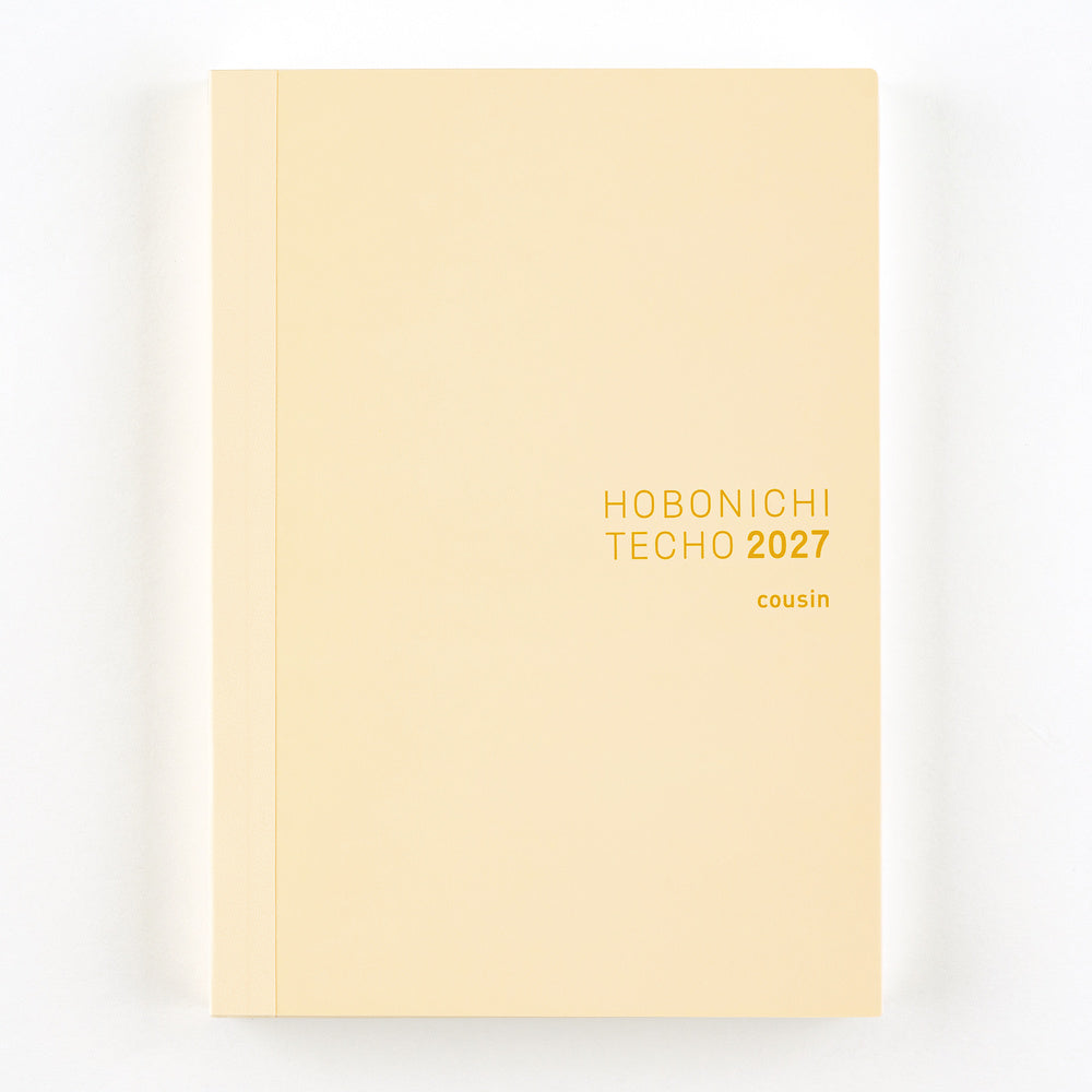 A5 Techo 2027 English Cousin Book [Daily/Jan. start/Mon. start]