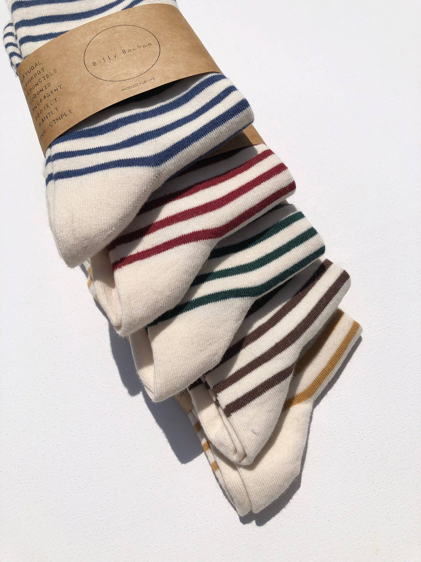 Striped Crew Socks
