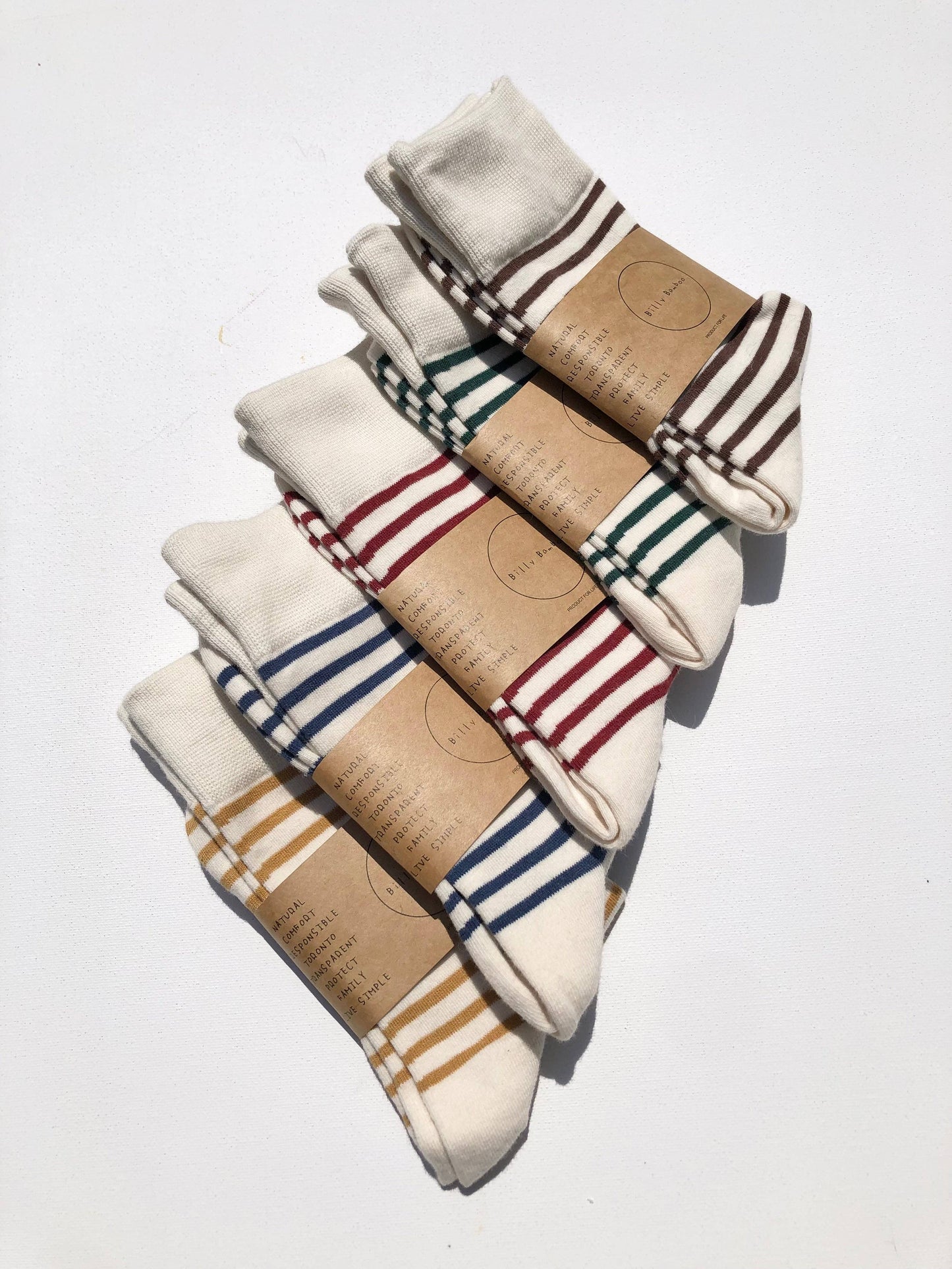 Striped Crew Socks
