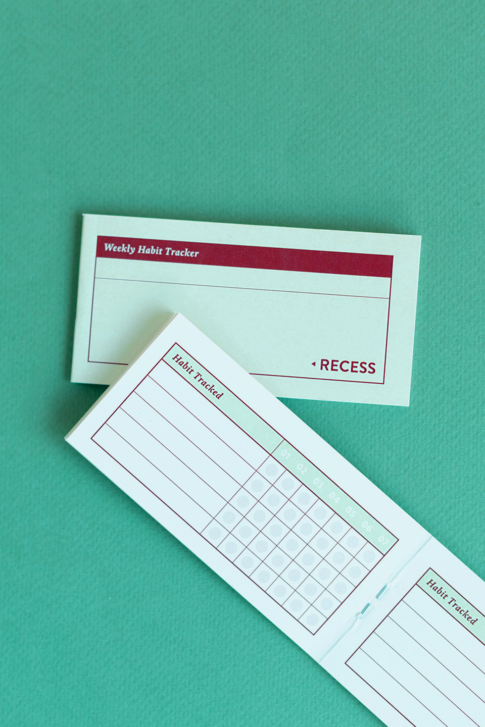 Habit Tracker Mini Booklet