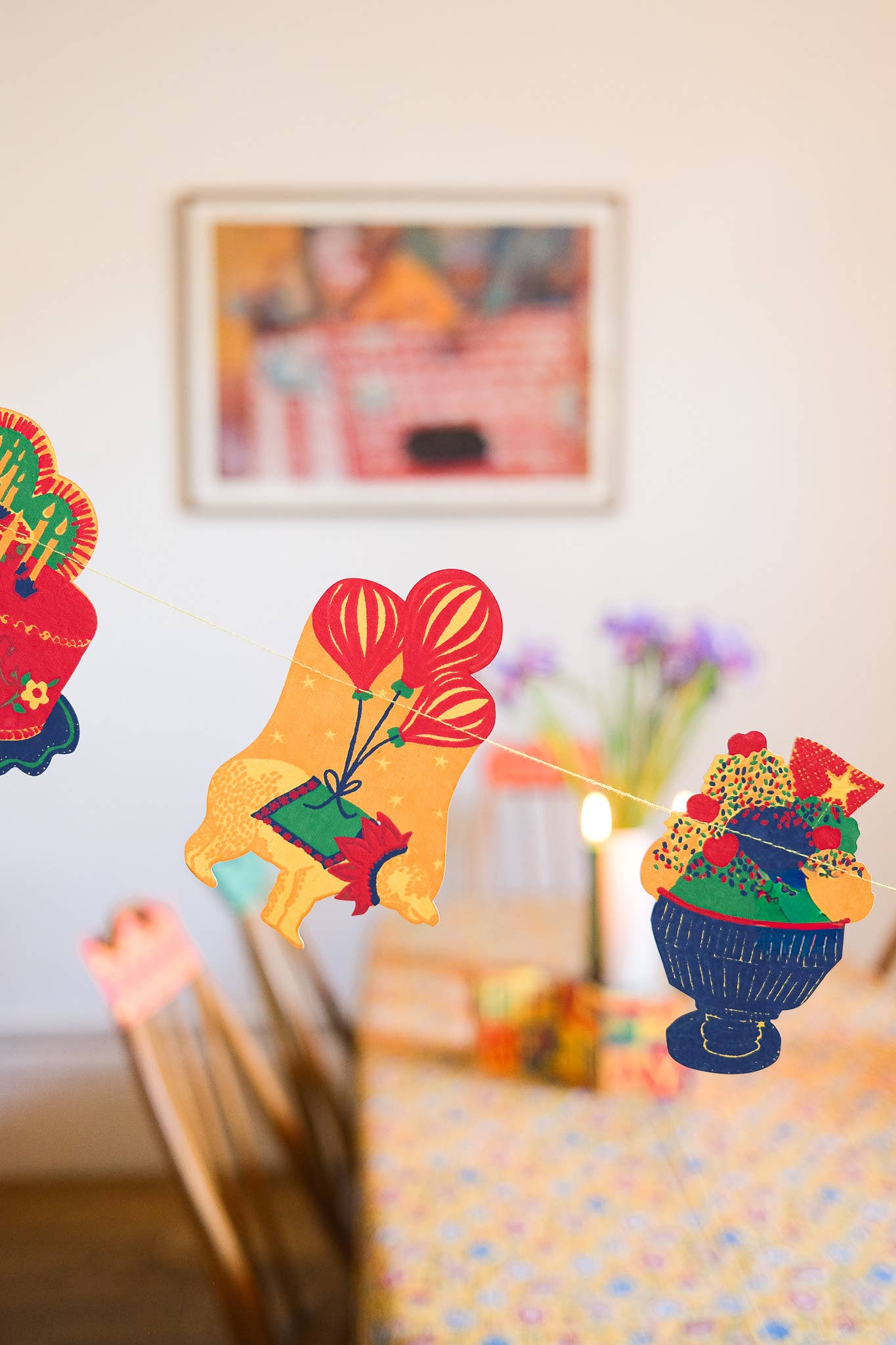 Birthday Party - Sewn Garland