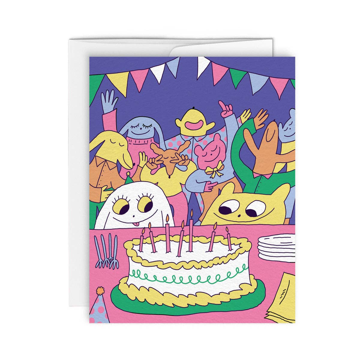Birthday Celebration - Greeting Card