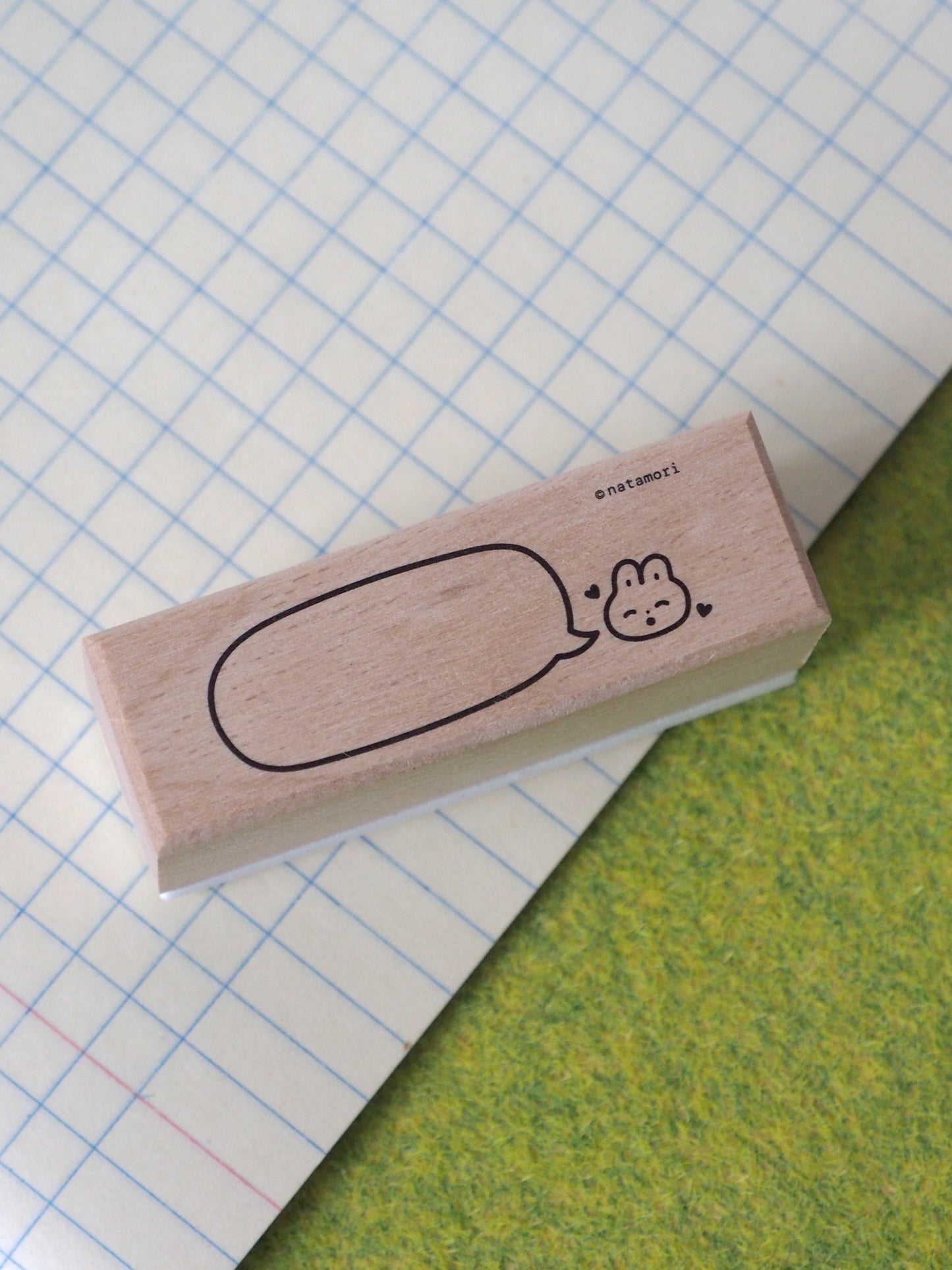 Bunny Bubble Note - Stamp
