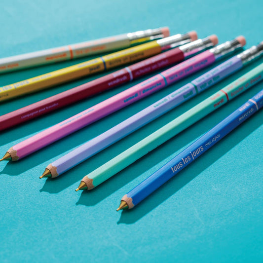 Wooden Mechanical Pencil - "Tous Les jours"