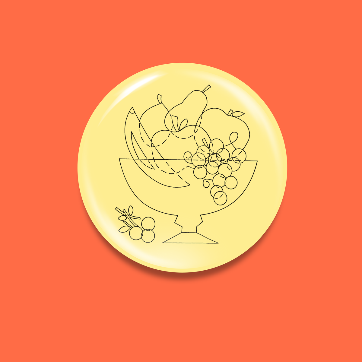 Fruit Basket - Magnet