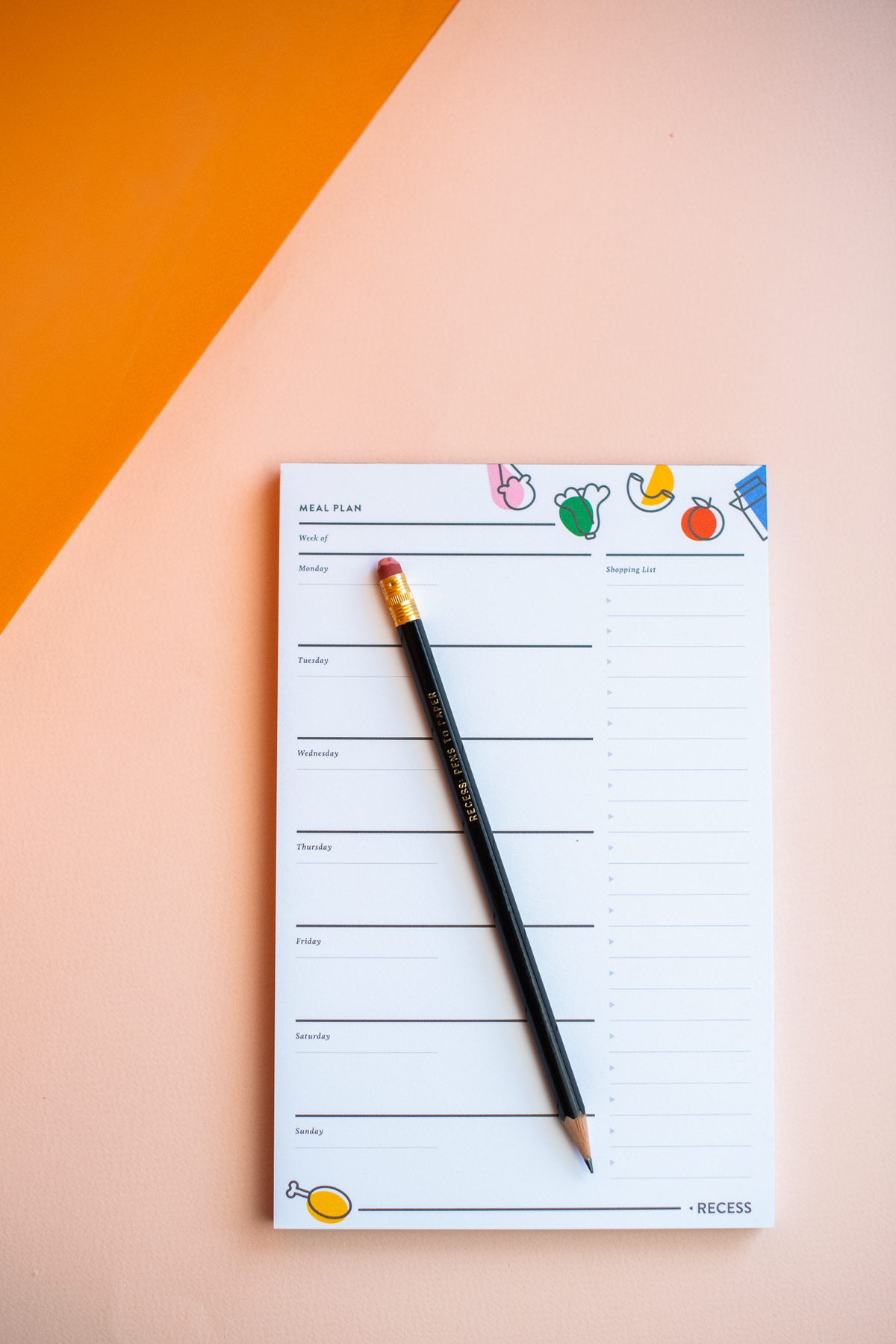 Meal Planner Pad