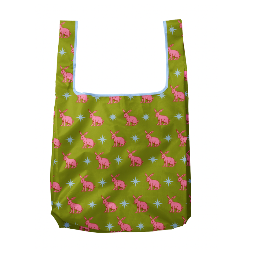 Lucky Rabbit - Foldable Reusable Bag