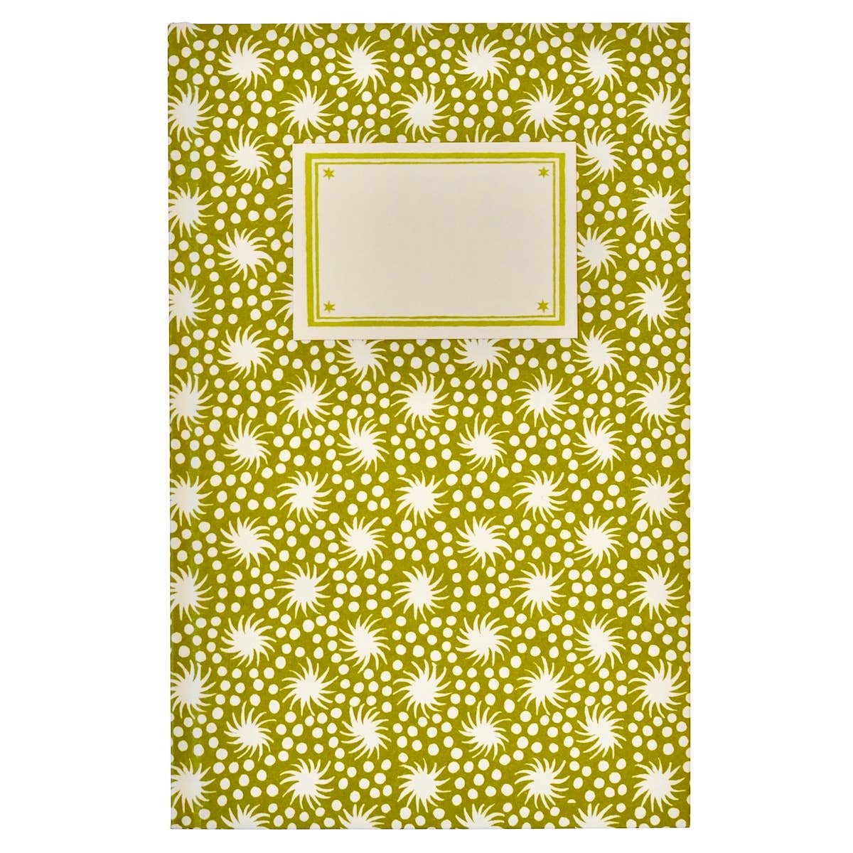 Hardback Notebook - Animalcules Bawden Green
