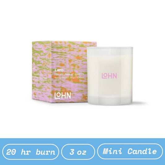 LOHN Mini Candle - LATO Lemon & Tonka Bean