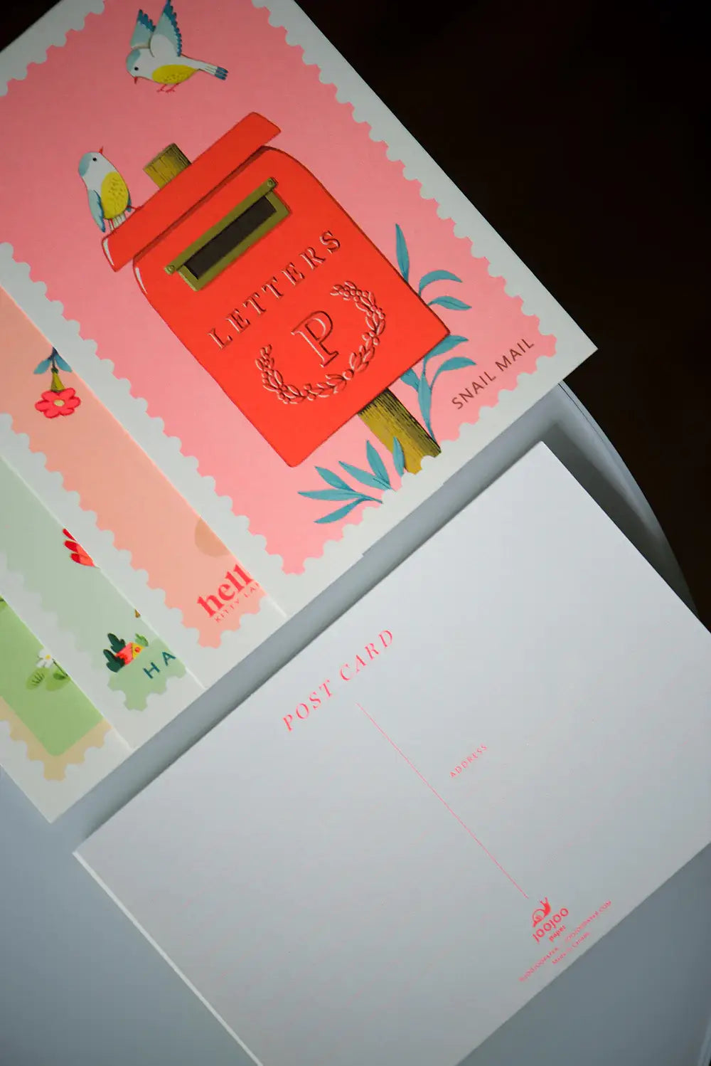 Postcard - Letters Mailbox