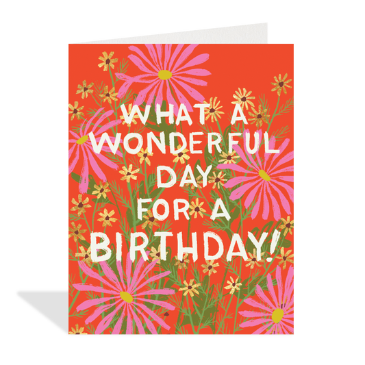 Wonderful Birthday - Greeting Card