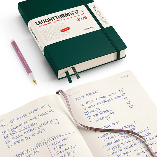 A5 Daily Planner - 2026, Dotted