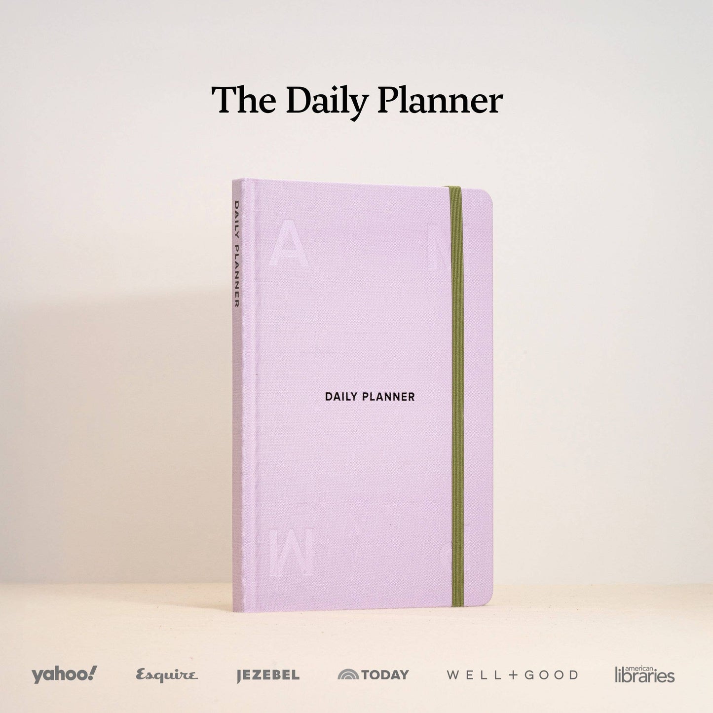 Daily Planner, Lavender - Undated (120 Days)