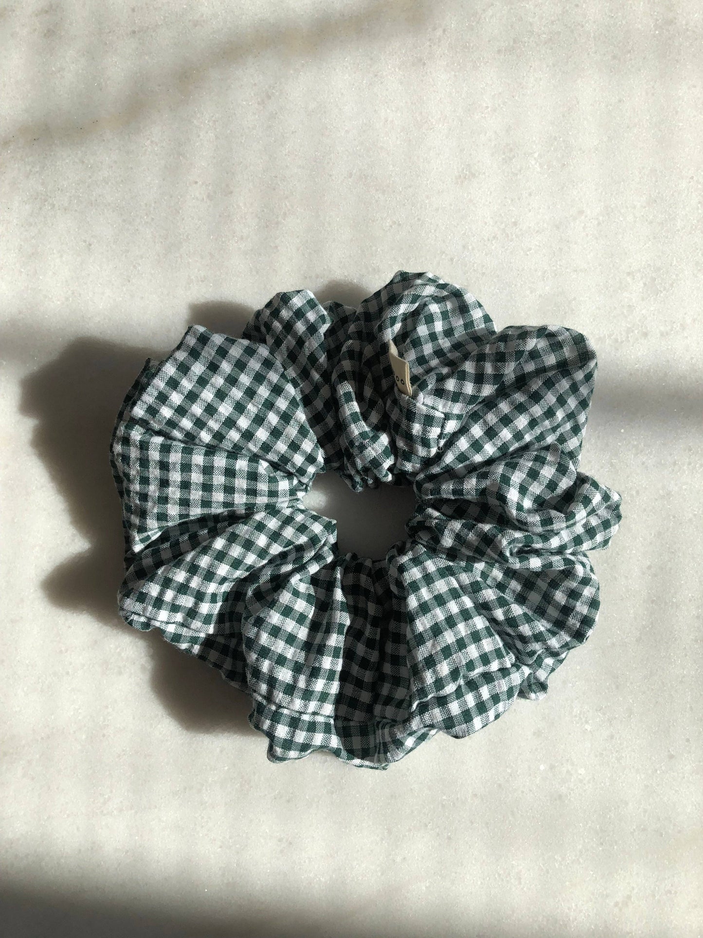 Gingham Scrunchies