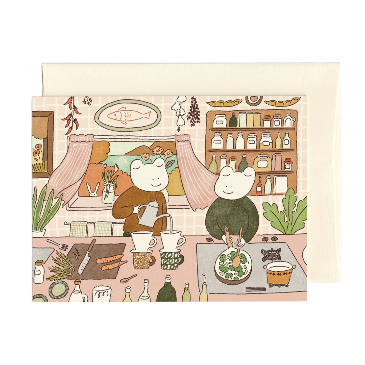Cozy Kitchen - Just Because Card